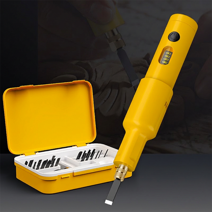 ✨ Set Completo Strumenti Elettrici per Intaglio 🛠️🎨 - Motore in Rame | Senza Fili | Multifunzione