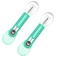 🍉 Set 3 in 1 Scavino per Melone, Intagliatore & Affettatore – Acciaio Inox, Impugnatura PP Antiscivolo, Impilabile, 6 Colori – Per Frutta, Dessert & Buffet 🍊🔪