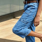 📢Sconto del 50%⏰Pantaloni casual da donna in denim elasticizzato a vita bassa