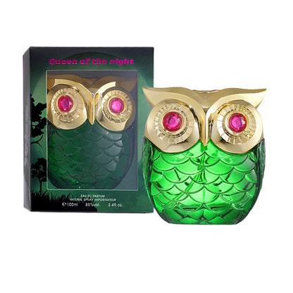 🦉 Eau de Parfum Mystical – Flacone a Forma di Gufo 🌙💎 - 100ml | Note di Rosa, Vaniglia & Muschio | Lunga Durata | Vetro Premium | 2 Colori | 50% DI SCONTO