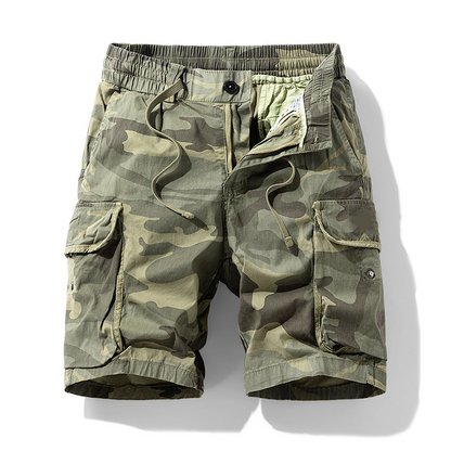 🩳 OFFERTA LIMITATA 50% DI SCONTO! ✨ Pantaloncini Cargo da Uomo Casual Relaxed Fit – Tasche Multiple, Traspiranti, Resistenti 🌲