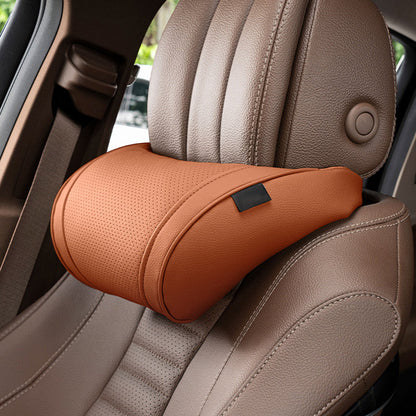 🚗 Set Cuscini Ergonomici per Auto – Poggiatesta + Supporto Lombare in Memory Foam | Pelle PU Traspirante | Comfort & Postura Perfetta 💪✨