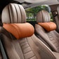 🚗 Set Cuscini Ergonomici per Auto – Poggiatesta + Supporto Lombare in Memory Foam | Pelle PU Traspirante | Comfort & Postura Perfetta 💪✨