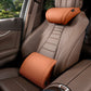 🚗 Set Cuscini Ergonomici per Auto – Poggiatesta + Supporto Lombare in Memory Foam | Pelle PU Traspirante | Comfort & Postura Perfetta 💪✨