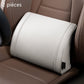 🚗 Set Cuscini Ergonomici per Auto – Poggiatesta + Supporto Lombare in Memory Foam | Pelle PU Traspirante | Comfort & Postura Perfetta 💪✨