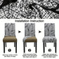 🪑Coprisedia Elastico per Sala da Pranzo – Installazione Rapida, Tessuto Morbido Poliestere, Aderente & Anti-Scivolo – 7 Tipi, Singolo o Doppio 🏠