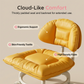 ✨ Sgabello Girevole con Schienale e Rotelle 🐾💺 - Imbottito Soffice | Silenzioso | Ideale per Casa, Ufficio & Bambini | 50% DI SCONTO