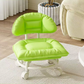 ✨ Sgabello Girevole con Schienale e Rotelle 🐾💺 - Imbottito Soffice | Silenzioso | Ideale per Casa, Ufficio & Bambini | 50% DI SCONTO