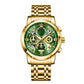 ⌚ Orologio al Quarzo Classico da Uomo | Movimento al Quarzo Affidabile ⚙️ | Cinturino Robusto, Stile Senza Tempo 🖤 | Cassa Argento, Oro o Nera 🎨 | Quadranti Verde, Blu o Nero ✨