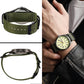 ⌚ Orologio al Quarzo da Uomo con Quadrante Luminoso | Glow al Buio e Leggibile al Sole 🌟 | Resistente all'Acqua 30 m 💧 | Cinturino in Nylon o Silicone 🎨 | 42 mm, Stile Classico 👔