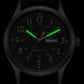 ⌚ Orologio al Quarzo da Uomo con Quadrante Luminoso | Glow al Buio e Leggibile al Sole 🌟 | Resistente all'Acqua 30 m 💧 | Cinturino in Nylon o Silicone 🎨 | 42 mm, Stile Classico 👔