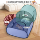 🐱 SCONTO DEL 50%! 🏠 Casetta per gatti versatile con recinzione – traspirante, lavabile e pieghevole – perfetta come rifugio, area giochi o cuccia – accogliente e pratica 🐾✨
