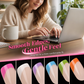 💅✨ Unghie Finte Press-On Color Pop 🌈🌸 - French Tip Colorati | Applicazione in Minuti | Set da 144/288 Pezzi | Stile Salone a Casa