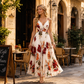 🌺 NUOVO ARRIVO 👗 Vestito Maxi Floreale da Donna – Spalline Sottili Regolabili, Silhouette Fluente & Eleganza Estiva ✨