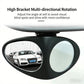 🚗 Specchietto Retrovisore Laterale HD Doppio Lato per Parcheggio – Vetro Reale, Base 360°, ABS Antiurto, Adesivo All-Weather, 10x7cm – 4 Colori, Coppia 🔍✨