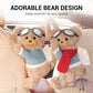 ❄️Offerta Estiva 50% Sconto!🧸Portafazzoletti Orso di Peluche per Auto – Simpatico Dispenser Appeso per Poggiatesta, Sedile & Interni