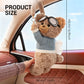 ❄️Offerta Estiva 50% Sconto!🧸Portafazzoletti Orso di Peluche per Auto – Simpatico Dispenser Appeso per Poggiatesta, Sedile & Interni