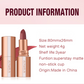 💄 Rossetto Matte a Lunga Tenuta 24H 💋 | Formula No-Transfer e Anti-Sbavature ✨ | Con Olio di Jojoba Idratante Non Secca 🌿 | Colore Intenso Vellutato ad Alta Pigmentazione