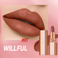 💄 Rossetto Matte a Lunga Tenuta 24H 💋 | Formula No-Transfer e Anti-Sbavature ✨ | Con Olio di Jojoba Idratante Non Secca 🌿 | Colore Intenso Vellutato ad Alta Pigmentazione