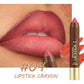 💄Matita Labbra Opaca a Lunga Tenuta  | Rossetto e Matita Contorno 2 in 1 💋 | Formula Idratante Anti-Secchezza 💧 | Punta Triangolare di Precisione 📐