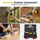 🌳⚔️ Mini Motosega Elettrica Portatile a Batteria 48V – Barra 4 Pollici, Lega + ABS, Impugnatura Ergonomica Monomanuale, Protezione Anti-Schizzi – 5 o 10 Sezioni, 2 Versioni ✨🔧