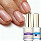 💅 Rinforzante Professionale per Unghie alle Proteine del Latte ✨🦹 - Lucentezza Intensa | Texture Leggera | 4 Formule | Uso Quotidiano | Base & Top Coat | 50% DI SCONTO