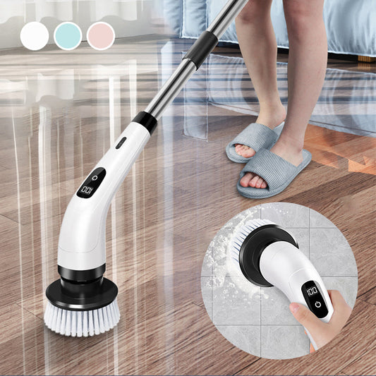 🧽Spazzola Elettrica per Pulizia 8-in-1 🏠 - 8 Testine Intercambiabili | 2 Velocità & Wireless | Ideale per Casa, Bagno e Cucina | Autonomia 90 min | 70% DI SCONTO 💦