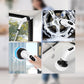 🧽Spazzola Elettrica per Pulizia 8-in-1 🏠 - 8 Testine Intercambiabili | 2 Velocità & Wireless | Ideale per Casa, Bagno e Cucina | Autonomia 90 min | 70% DI SCONTO 💦