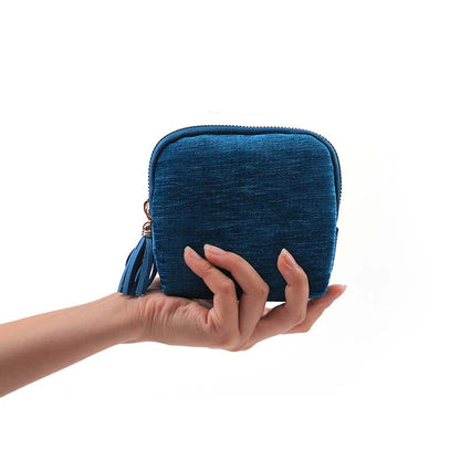 💎✨ Pochette Portagioielli con Zip & Nappa – Interno Multi-Scomparto, Fodera Morbida Anti-Graffio, Compatta & da Viaggio – 8 Colori 🌈