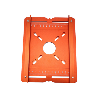🔩 Staffa per Fresatura Scanalature in Lega di Alluminio Anodizzata – 210x168mm, Compatibilità Universale, Montaggio Rapido – 2 Versioni: Standard & con Fresa 3 Taglienti 🛠️