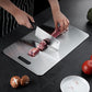 🔪 Tagliere Bifacciale in Acciaio Inox 304 | 🛡️ Antimuffa, Antibatterico e Igienico | ✨ Superficie Resistente e Facile da Pulire | 🤲 Con Maniglie Ergonomiche (Varie Misure)