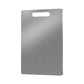🔪 Tagliere Bifacciale in Acciaio Inox 304 | 🛡️ Antimuffa, Antibatterico e Igienico | ✨ Superficie Resistente e Facile da Pulire | 🤲 Con Maniglie Ergonomiche (Varie Misure)