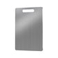 🔪 Tagliere Bifacciale in Acciaio Inox 304 | 🛡️ Antimuffa, Antibatterico e Igienico | ✨ Superficie Resistente e Facile da Pulire | 🤲 Con Maniglie Ergonomiche (Varie Misure)