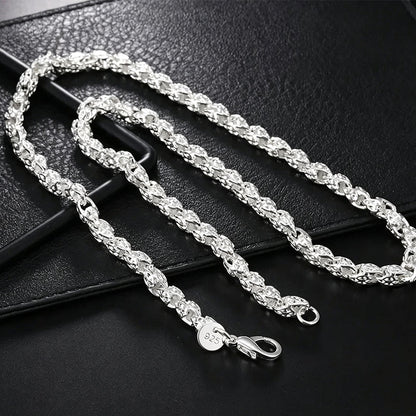 🐉✨ Bracciale e Collana Trendy con Catena a Squame di Drago – Design Unico, Acciaio Inossidabile, 3 Misure – Gioiello Unisex Elegante & Moderno 💎🔗