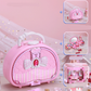 🏆50% DI SCONTO PER TEMPO LIMITATO💄Set Giocattolo Trucco Lavabile per Bambine con Borsa Rosa Portatile
