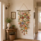 🌸✨ Decorazione Murale Boho a Uncinetto - Fiore a Cascata 🏡🧶 | Stile Cottagecore & Rustico | Fatto a Mano | Oltre 50.000 Venduti | 50% DI SCONTO 🔥