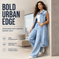 👖 Gilet Dress in Denim Senza Maniche con Spacco Alto ✨💎 - Patchwork Avant-Garde | Cotone Premium | Orlo Irregolare | 2 Colori | Taglie S-2XL | 50% DI SCONTO