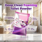 ✨ Polvere WC Schiumogena Automatica 💧 - Pulizia Profonda | Rimuove il Calcare | Profumo di Pesca | 1+1 Gratis 🍑