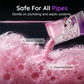 ✨ Polvere WC Schiumogena Automatica 💧 - Pulizia Profonda | Rimuove il Calcare | Profumo di Pesca | 1+1 Gratis 🍑