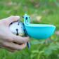 🐶Borraccia Pieghevole da Viaggio per Cani & Gatti💧 – Ciotola in Silicone Integrata, Acciaio Inox 304, Anti-Perdite, 287ml – Compatta & Portatile ✨