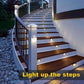 ☀️Luci Solari da Esterno Impermeabili | Illuminazione LED Calda e Soffusa 💡 | Perfette per Giardino, Patio e Scale 🏡 | Accensione Automatica ✨