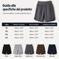 👖✨ Pantaloncini Donna Casual a Gamba Larga Lunghezza al Ginocchio – Vita Alta, Tessuto Traspirante Morbido, 5 Colori – Taglie Forti XL-4XL (EU 46-52) ☀️