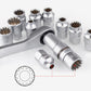 🛠️ Kit di Chiavi a Bussola con Cricchetto da 29 Pezzi | Acciaio al Cromo-Vanadio | Cricchetto Reversibile per Auto, Casa e Fai da Te 🔧