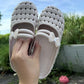 🌸 Mules da Donna Traspiranti a Punta Chiusa 👟 - Slip-On | Ultra-Leggere EVA | Fiocco Decorativo | 3 Colori | Taglia 36-41 | 50% DI SCONTO