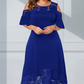 👗 Abito Elegante da Donna con Spalla Scoperta & Orlo in Pizzo ✨💃 - Tessuto Morbido & Traspirante | 4 Colori | Taglie S-4XL | Perfetto per Ogni Occasione | 50% DI SCONTO