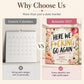 📅 Calendario da Parete Divertente 2027 per Donne ✨🌸 - Citazioni Sarcastiche | Acquerelli Eleganti | Carta Premium | Regalo Perfetto | 50.000+ Venduti | 50% DI SCONTO