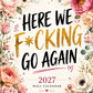 📅 Calendario da Parete Divertente 2027 per Donne ✨🌸 - Citazioni Sarcastiche | Acquerelli Eleganti | Carta Premium | Regalo Perfetto | 50.000+ Venduti | 50% DI SCONTO