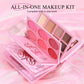 ✨📚 Set Palette Trucco All-in-One a Forma di Libro 💄 - Ombretti + Blush + Highlighter + Gloss | Alta Pigmentazione | Idea Regalo | 61% DI SCONTO