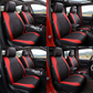 🔥🚗 Set Coprisedili Auto Universali in Ecopelle - 9 Pezzi ✨ | Motivo Trapuntato | Compatibile Airbag | 6 Colori | 60% DI SCONTO