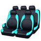 🔥🚗 Set Coprisedili Auto Universali in Ecopelle - 9 Pezzi ✨ | Motivo Trapuntato | Compatibile Airbag | 6 Colori | 60% DI SCONTO